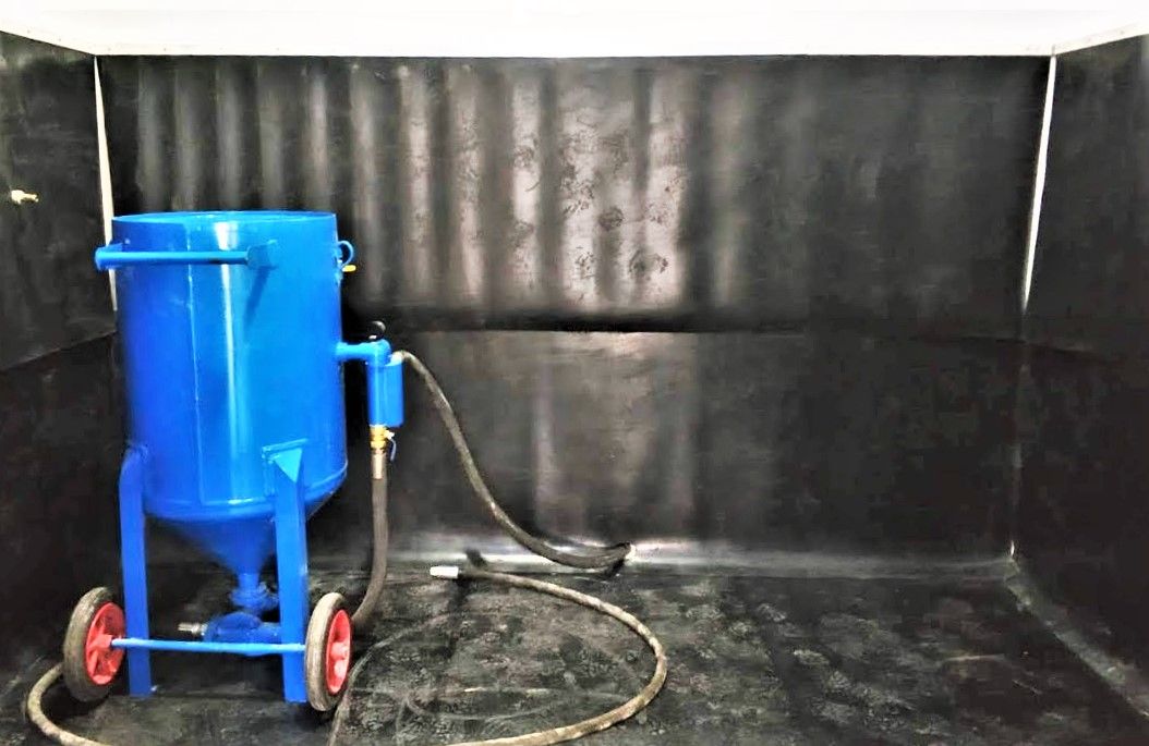 new glassbead blasting room MIT (Wuhan) System Valves Co., Ltd.